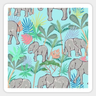 Elephant jungle Sticker